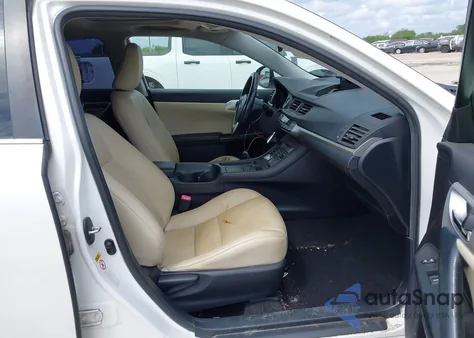 2012 Lexus Ct 200H Premium из США, поврежденный, VIN JTHKD5BHXC2054717